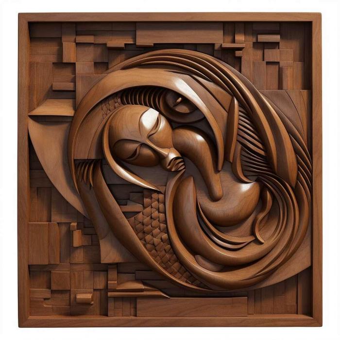 نموذج ثلاثي الأبعاد لآلة CNC 3D Art 